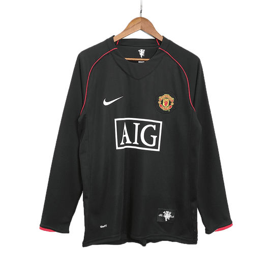 Manchester United Retro 2007/08 away long-sleeved soccer jersey Go Soccer World Shop