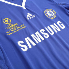 Chelsea UCL retro soccer jersey from 2008, home Go Soccer World Shop