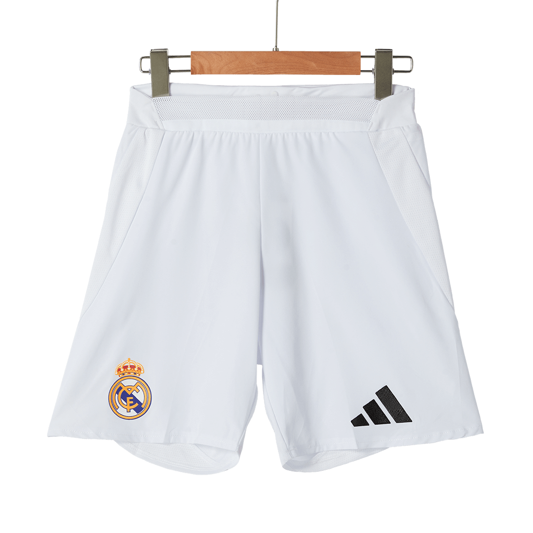 Player Version Real Madrid Home Soccer Shorts 2024/25 Go Soccer World Shop