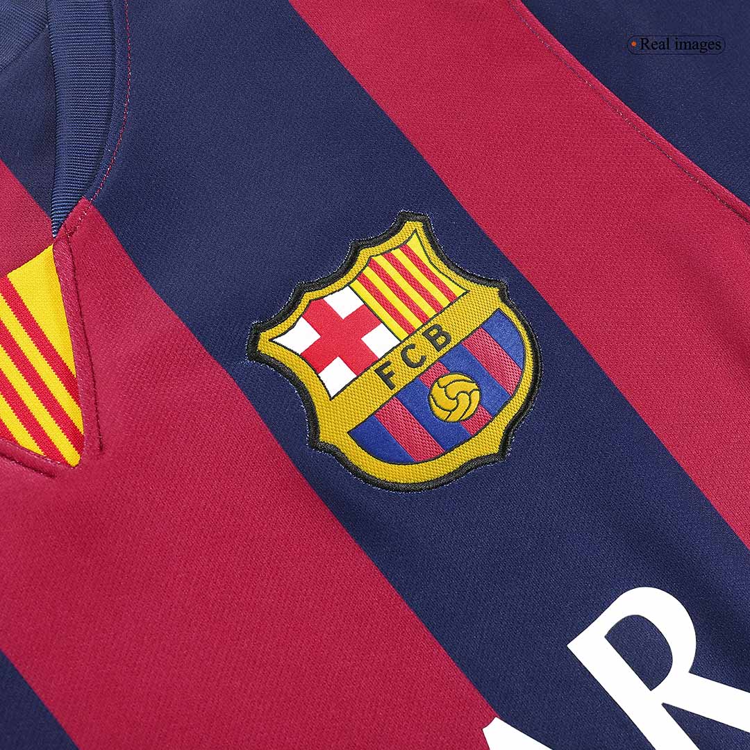 Retro 2014/15 Barcelona Home soccer jersey Go Soccer World Shop