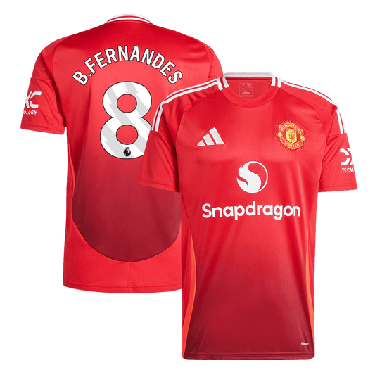 B.FERNANDES #8 Manchester United 2024/25 soccer jersey Go Soccer World Shop