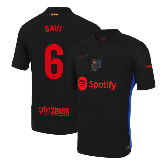 Player version GAVI #6 Barcelona 2024/25 away soccer jersey Go Soccer World Shop