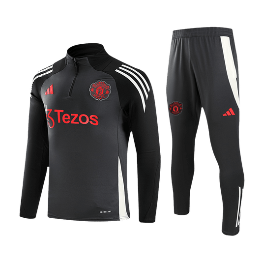 Manchester United zippered sweatjersey set (top + pants) 2024/25 Go Soccer World Shop