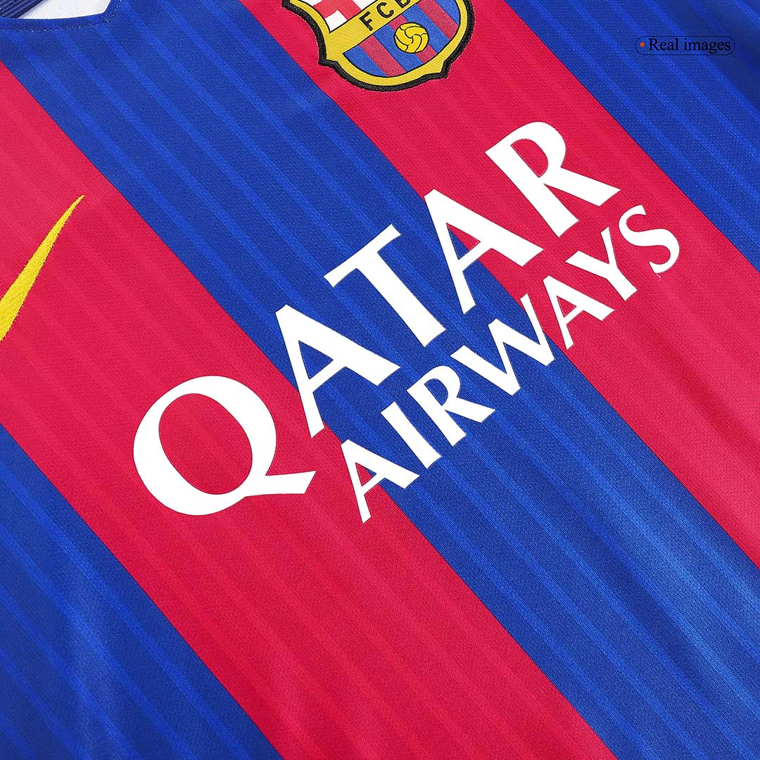 Retro 2016/17 Barcelona Home soccer jersey Go Soccer World Shop