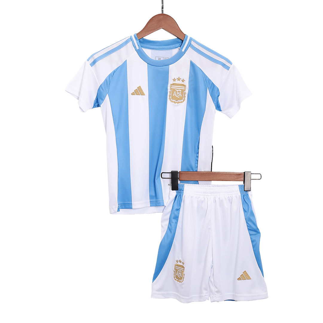 Argentina Kids Home jersey Set (Jersey + Shorts) 2024 Go Soccer World Shop