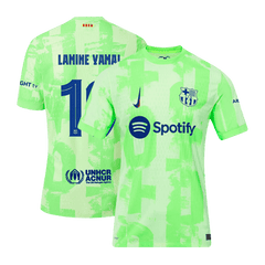 Player version LAMINE YAMAL #19 Barcelona 2024/25 third away soccer jersey - UCL Go Soccer World Shop