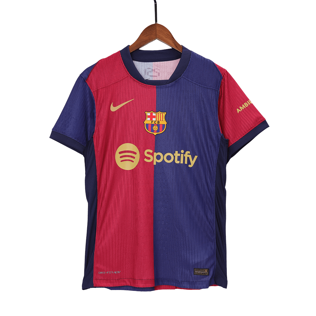 Player Version Barcelona Home Soccer Jersey 2024/25 Go Soccer World Shop