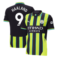 HAALAND No. 9 Manchester City 2024/25 away soccer jersey Go Soccer World Shop