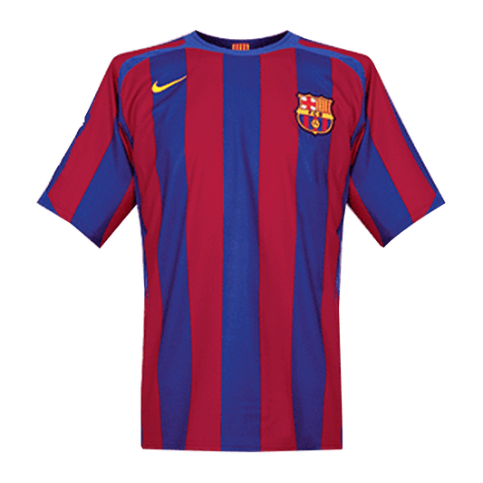 Retro 2005/06 Barcelona Home soccer jersey - UCL Go Soccer World Shop