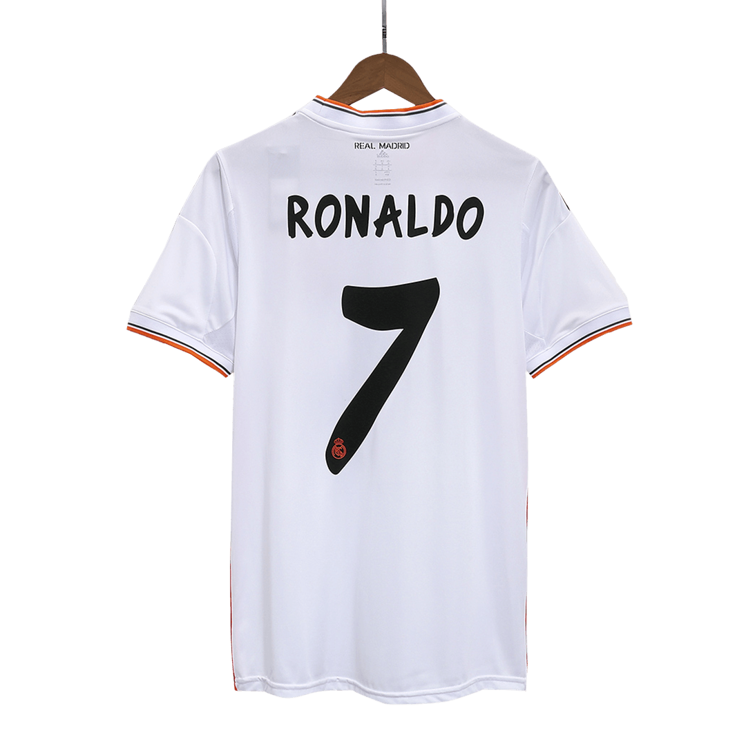 Retro RONALDO #7 2013/14 Real Madrid soccer jersey Go Soccer World Shop