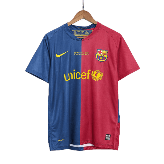 Retro 2008/09 Barcelona Home soccer jersey - UCL Final Go Soccer World Shop