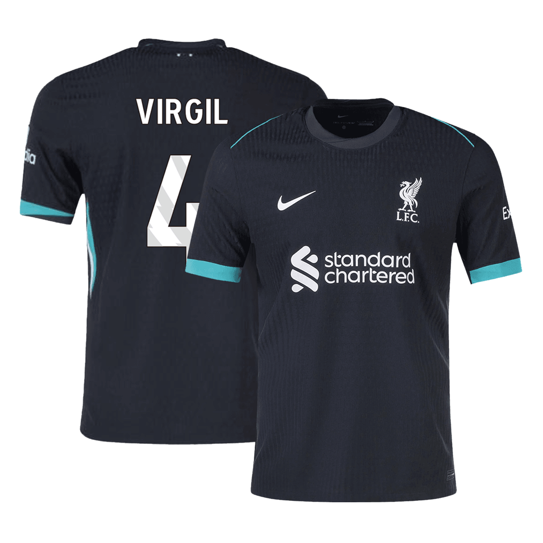 Player version VIRGIL #4 Liverpool 2024/25 away soccer jersey Go Soccer World Shop