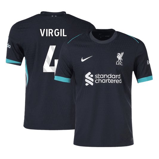 Player version VIRGIL #4 Liverpool 2024/25 away soccer jersey Go Soccer World Shop