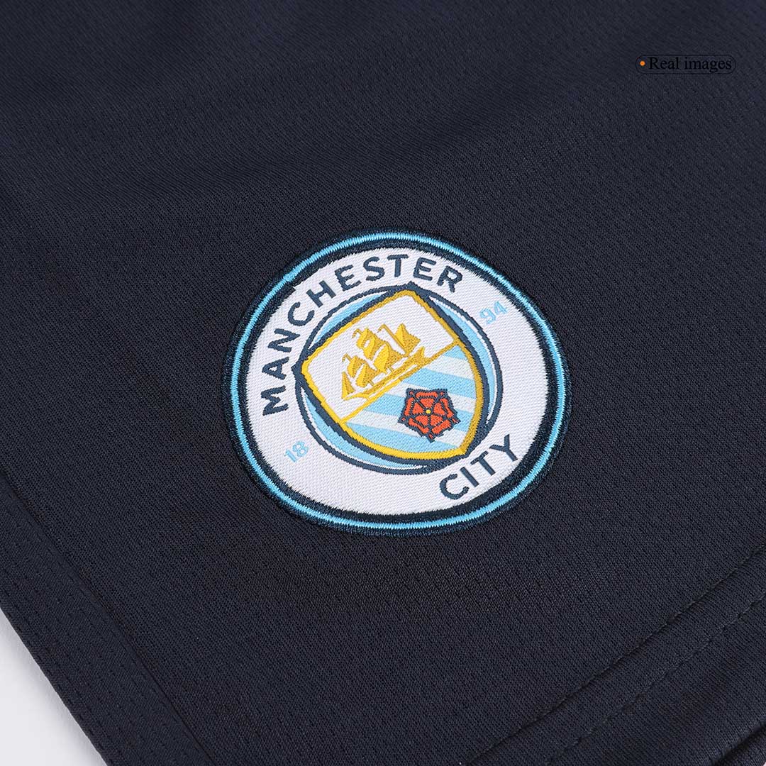 Manchester City away soccer shorts 2024/25 Go Soccer World Shop