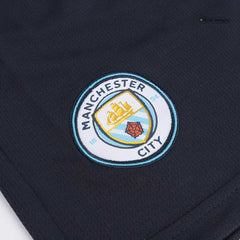 Manchester City away soccer jersey set (jersey + shorts) 2024/25 Go Soccer World Shop