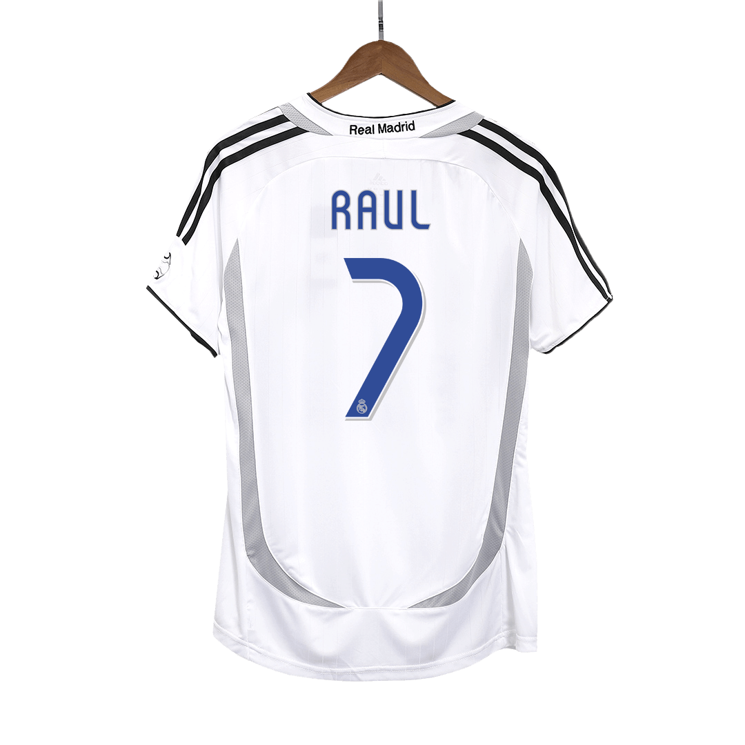 Retro RAUL #7 2006/07 Real Madrid soccer jersey Go Soccer World Shop