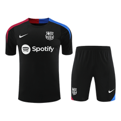 Barcelona pre-match soccer jersey set (jersey + shorts) 2024/25 Go Soccer World Shop