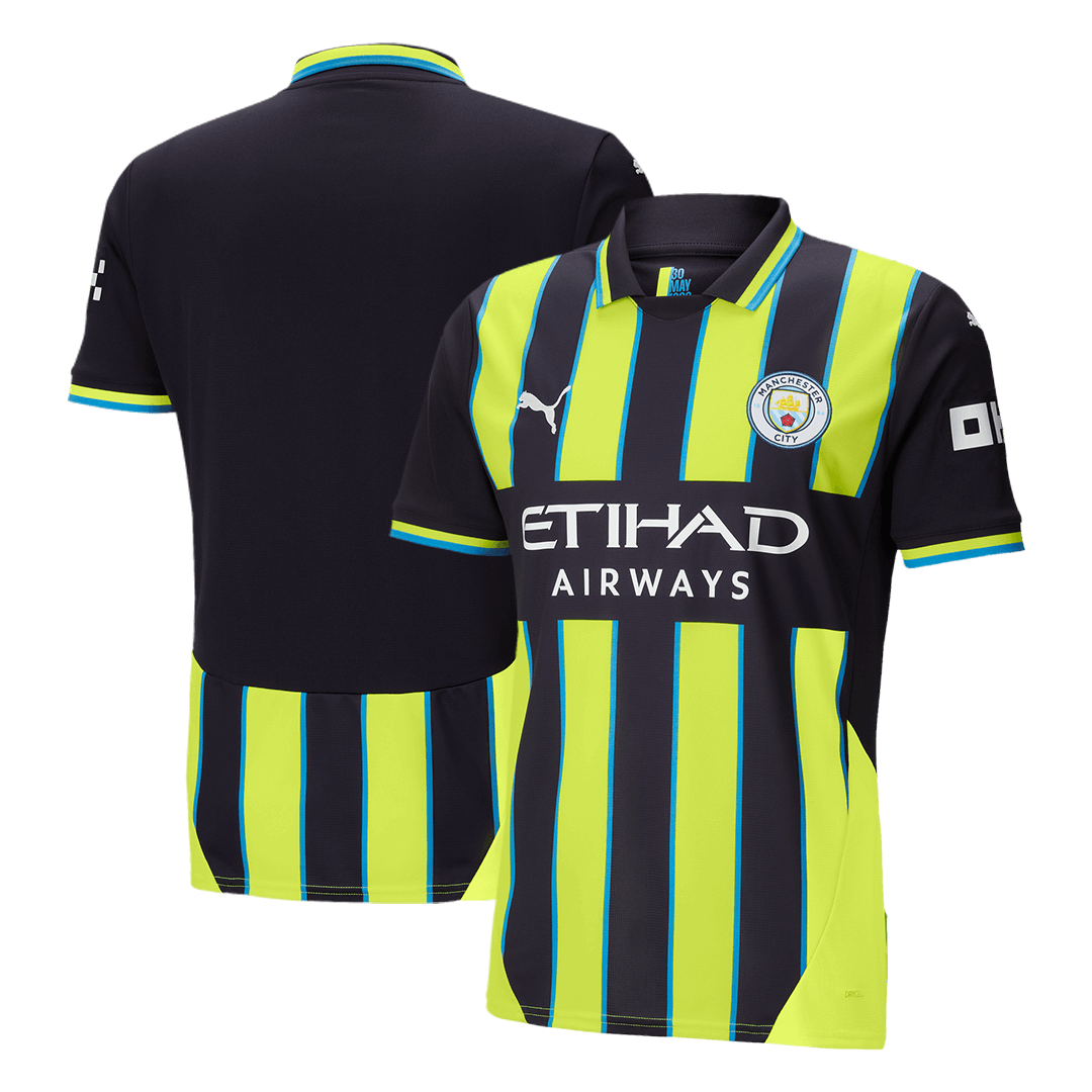 Manchester City 2024/25 away soccer jersey Go Soccer World Shop