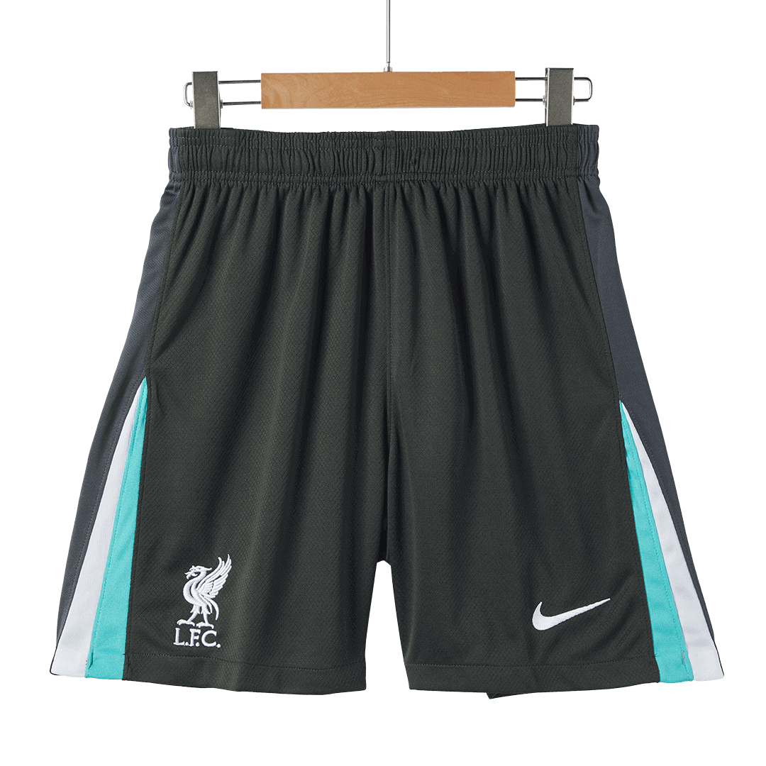 Liverpool Away soccer Shorts 2024/25 Go Soccer World Shop