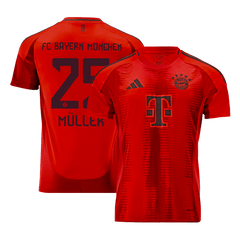 Müller #25 Bayern Munich 2024/25 soccer jersey Go Soccer World Shop