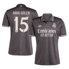 Arda Güler #15 Real Madrid third away soccer jersey 2024/25 Go Soccer World Shop