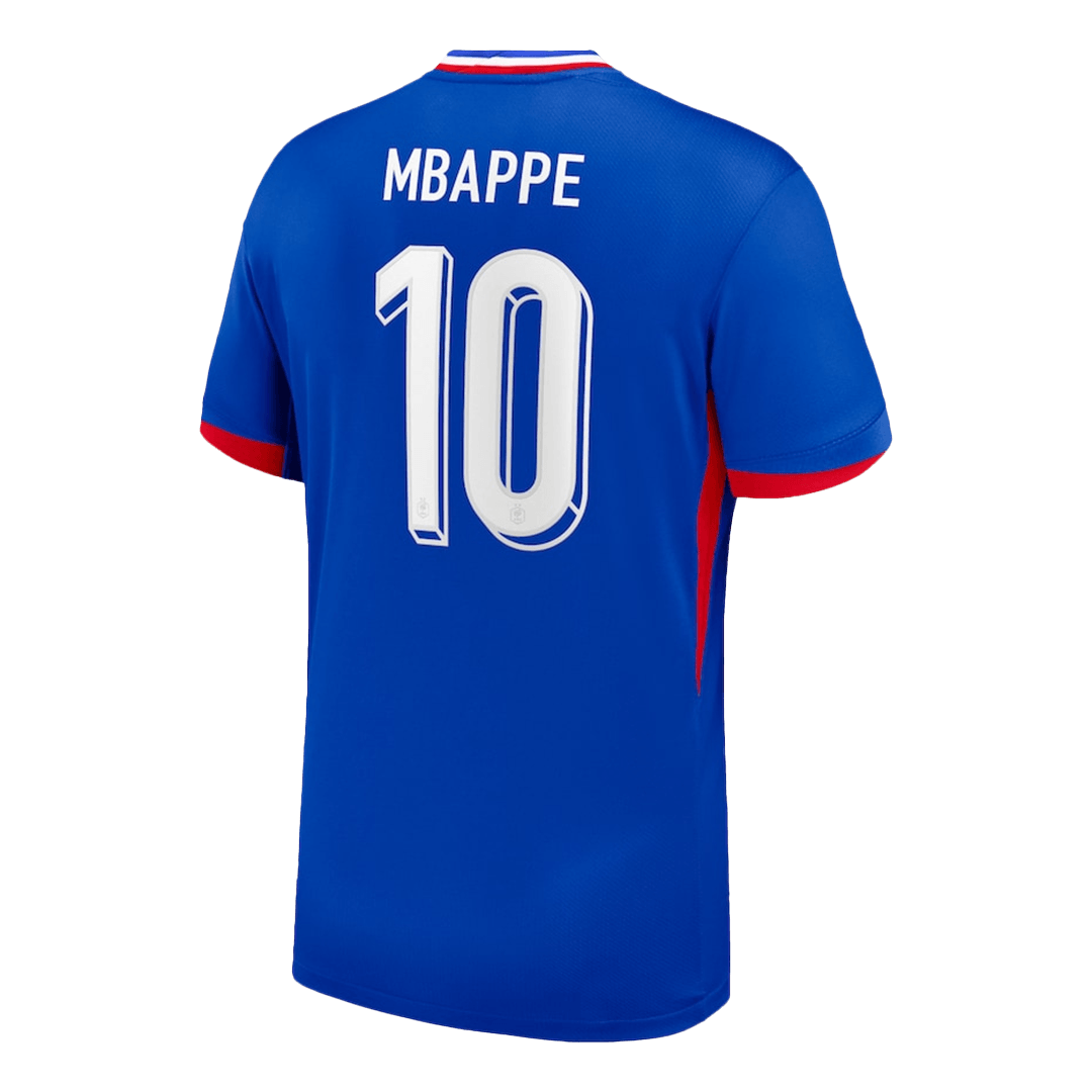 [Super Quality] France MBAPPE #10 Euro 2024 Men's Home soccer jersey Go Soccer World Shop