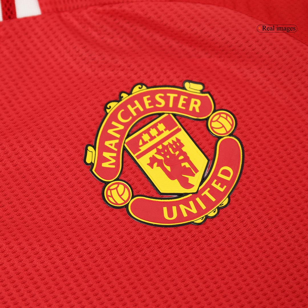 Player Version Manchester United Home Soccer Jersey Kit(Jersey+Shorts+Socks) 2024/25 Go Soccer World Shop