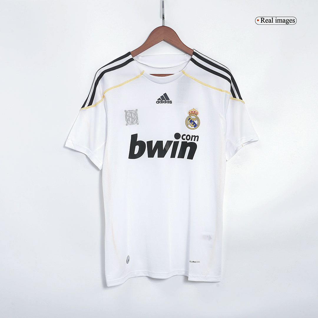 Real Madrid home jersey in retro style 2009/10 Go Soccer World Shop