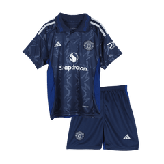 Manchester United children's away soccer kit (jersey + shorts) 2024/25 Go Soccer World Shop