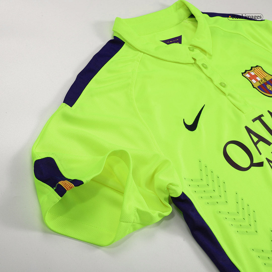 Retro 2014/15 Barcelona third away soccer jersey Go Soccer World Shop