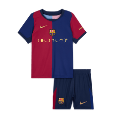 Barcelona kids home soccer kit (jersey + shorts) 2024/25 - COLDPLAY Go Soccer World Shop