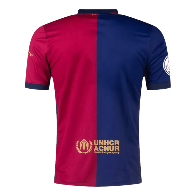 Barcelona Home Soccer Jersey 2024/25 - Copa del Rey Final Go Soccer World Shop