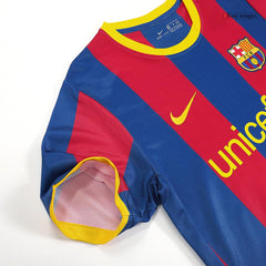 Retro 2010/11 Barcelona Home soccer jersey Go Soccer World Shop