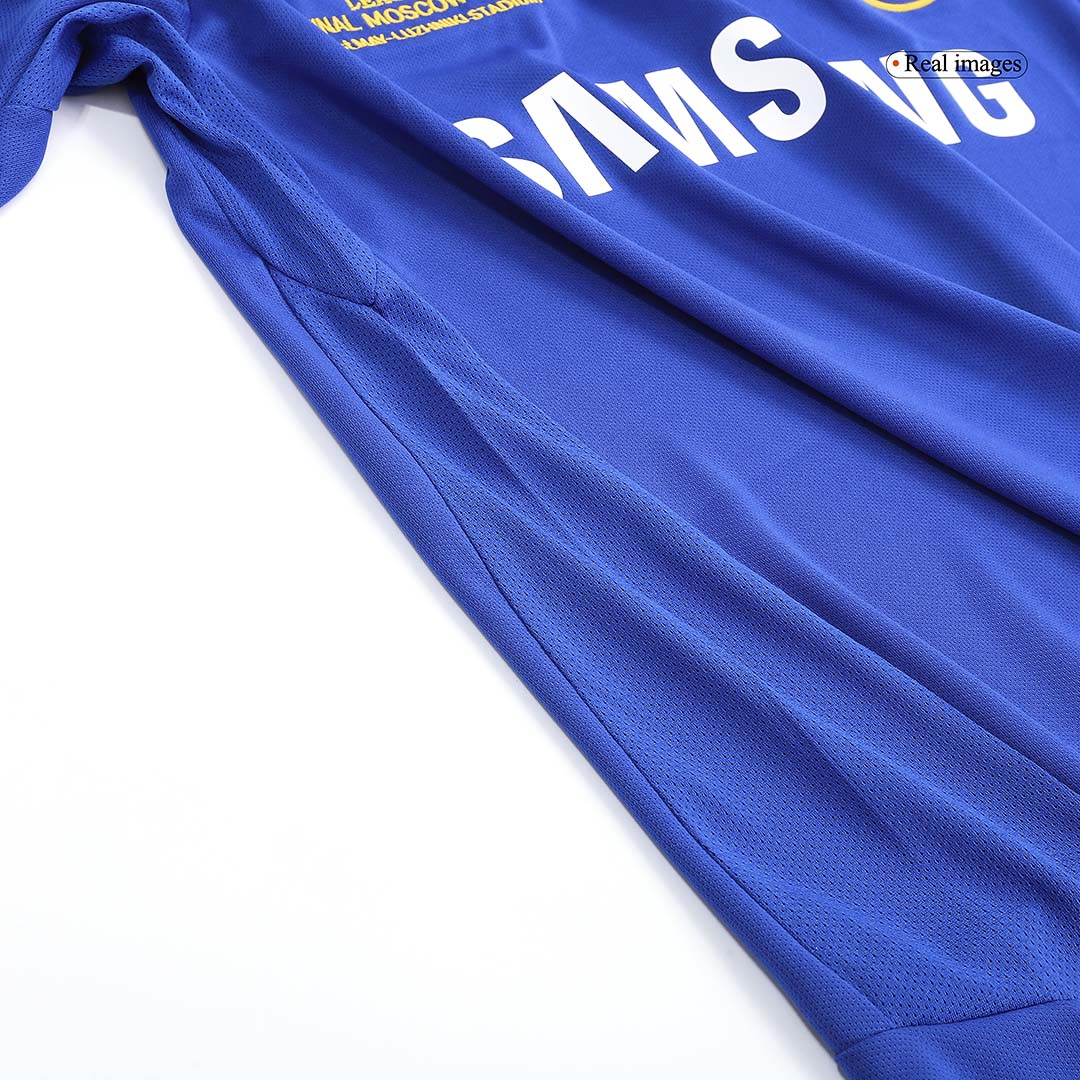 Chelsea UCL retro soccer jersey from 2008, home Go Soccer World Shop