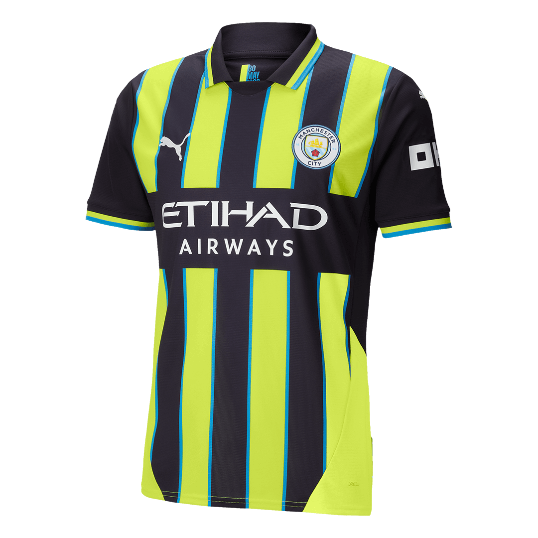 Manchester City 2024/25 away soccer jersey Go Soccer World Shop