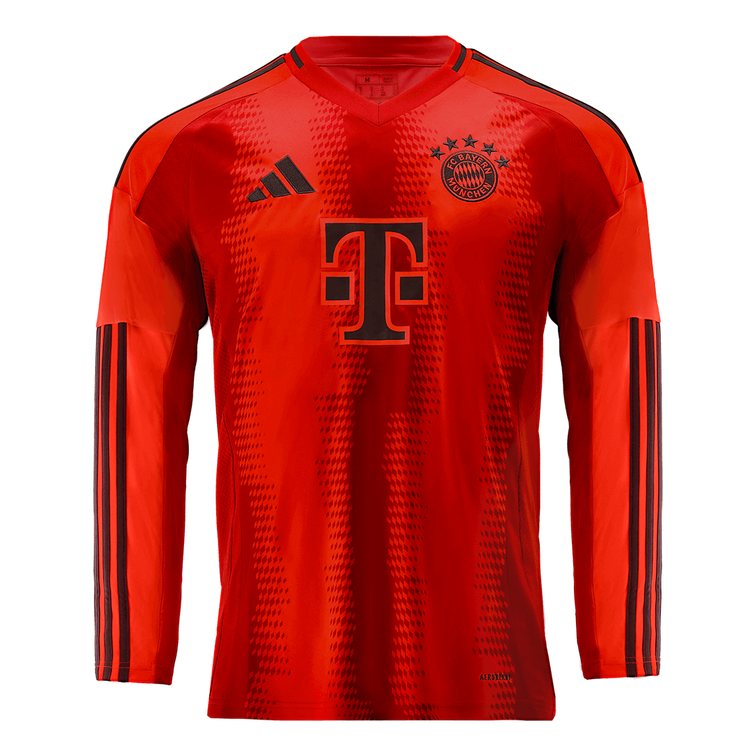 Bayern Munich long-sleeved soccer jersey 2024/25 Go Soccer World Shop