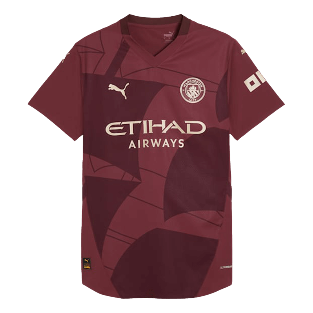 Player Version Manchester City Third Away Soccer Jersey 2024/25 Go Soccer World Shop