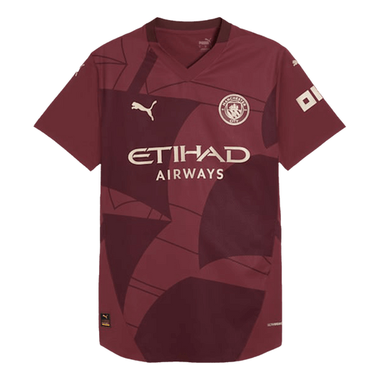 Player Version Manchester City Third Away Soccer Jersey 2024/25 Go Soccer World Shop