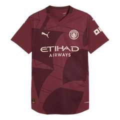 Manchester City third away soccer jersey in the 2024/25 player version Go Soccer World Shop