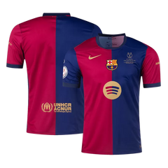 Barcelona Home Soccer Jersey 2024/25 - Copa del Rey Final Go Soccer World Shop