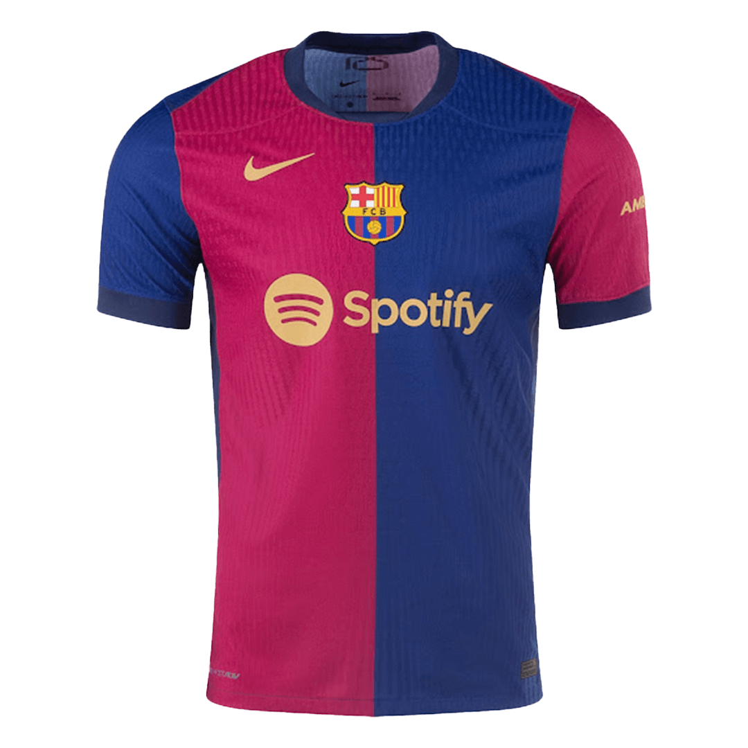 Player Version Barcelona Home Soccer Jersey 2024/25 Go Soccer World Shop