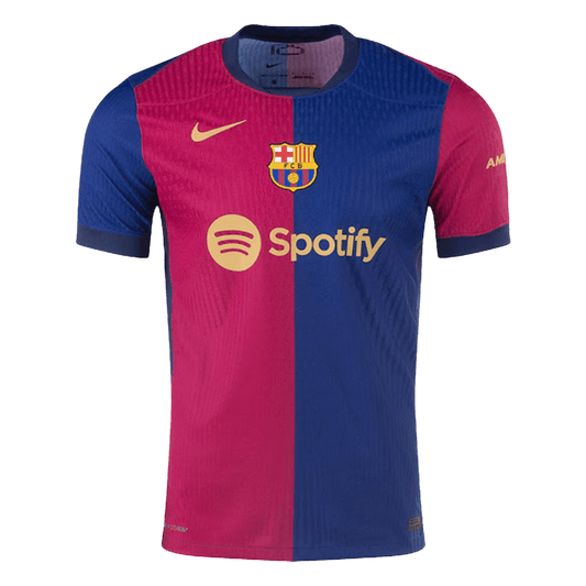 Player version Barcelona Home 2024/25 soccer jersey