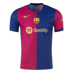 Player version Barcelona Home 2024/25 soccer jersey