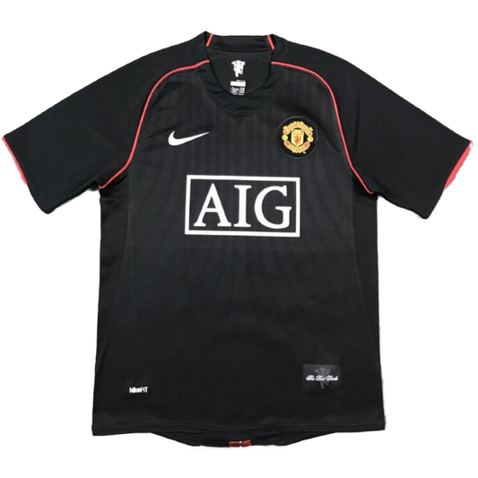 Retro RONALDO #7 2007/08 Manchester United away soccer jersey Go Soccer World Shop