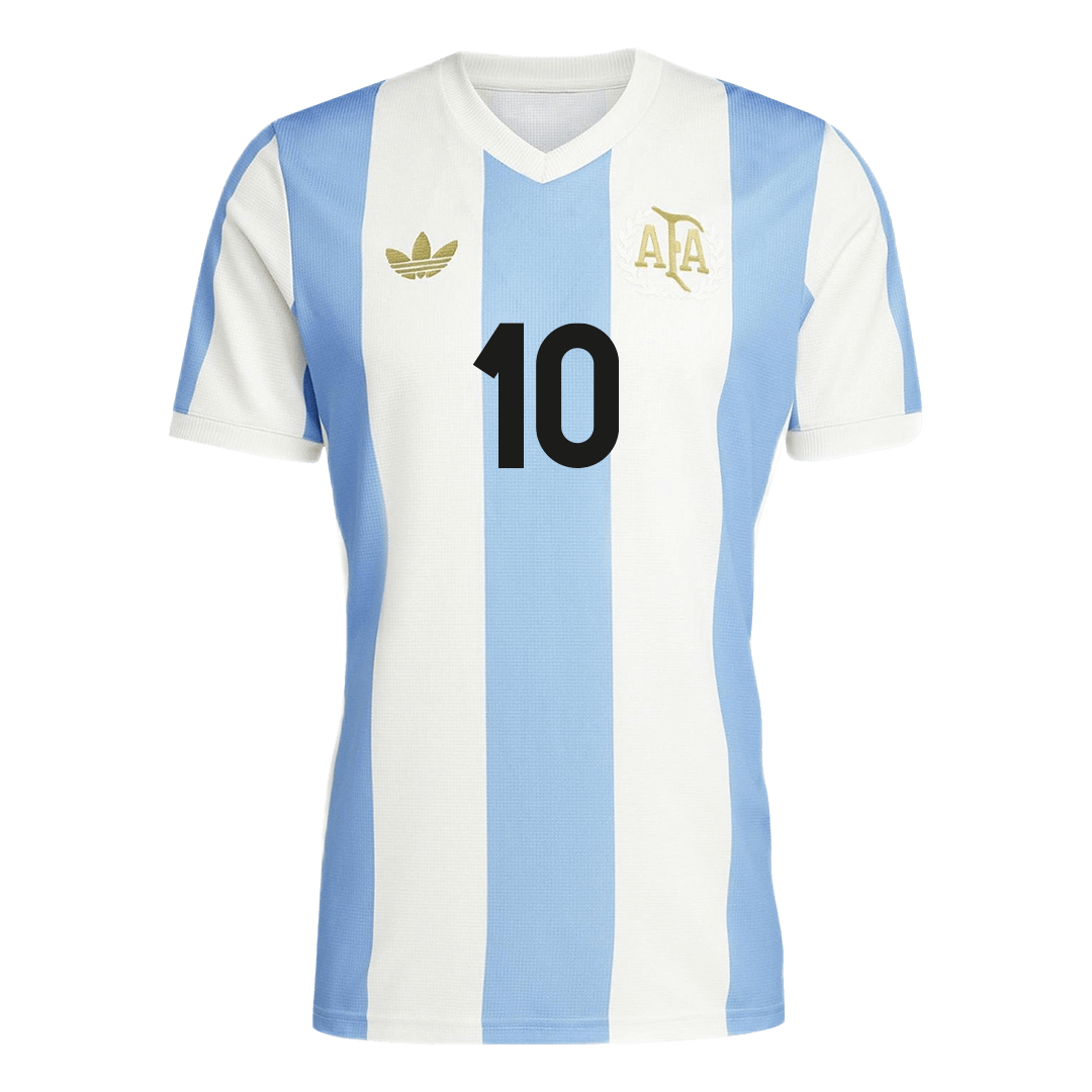 MESSI #10 2024 Argentina 50th Anniversary Men's soccer jersey Go Soccer World Shop