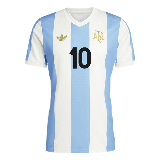 MESSI #10 2024 Argentina 50th Anniversary Men's soccer jersey Go Soccer World Shop