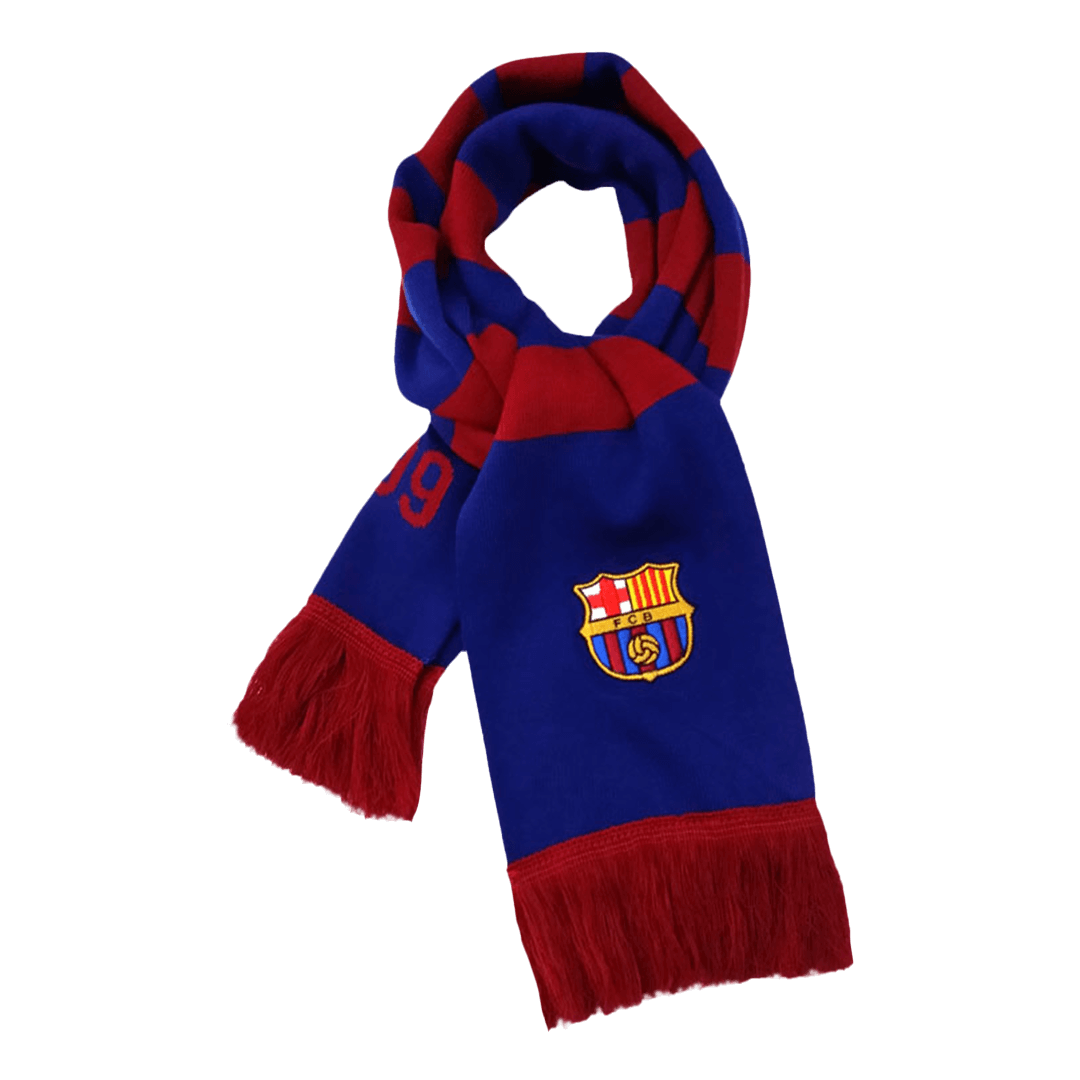 Barcelona soccer scarf knitted red and blue Go Soccer World Shop