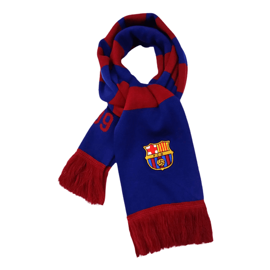 Barcelona soccer scarf knitted red and blue Go Soccer World Shop