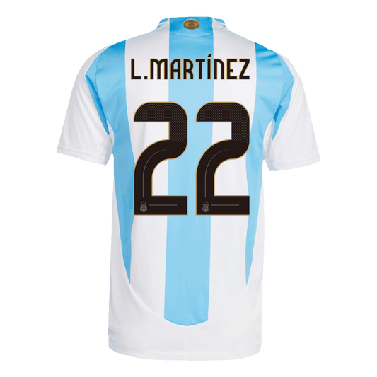 Argentina Lautaro Martínez #22 Copa América 2024 Home Match jersey Go Soccer World Shop