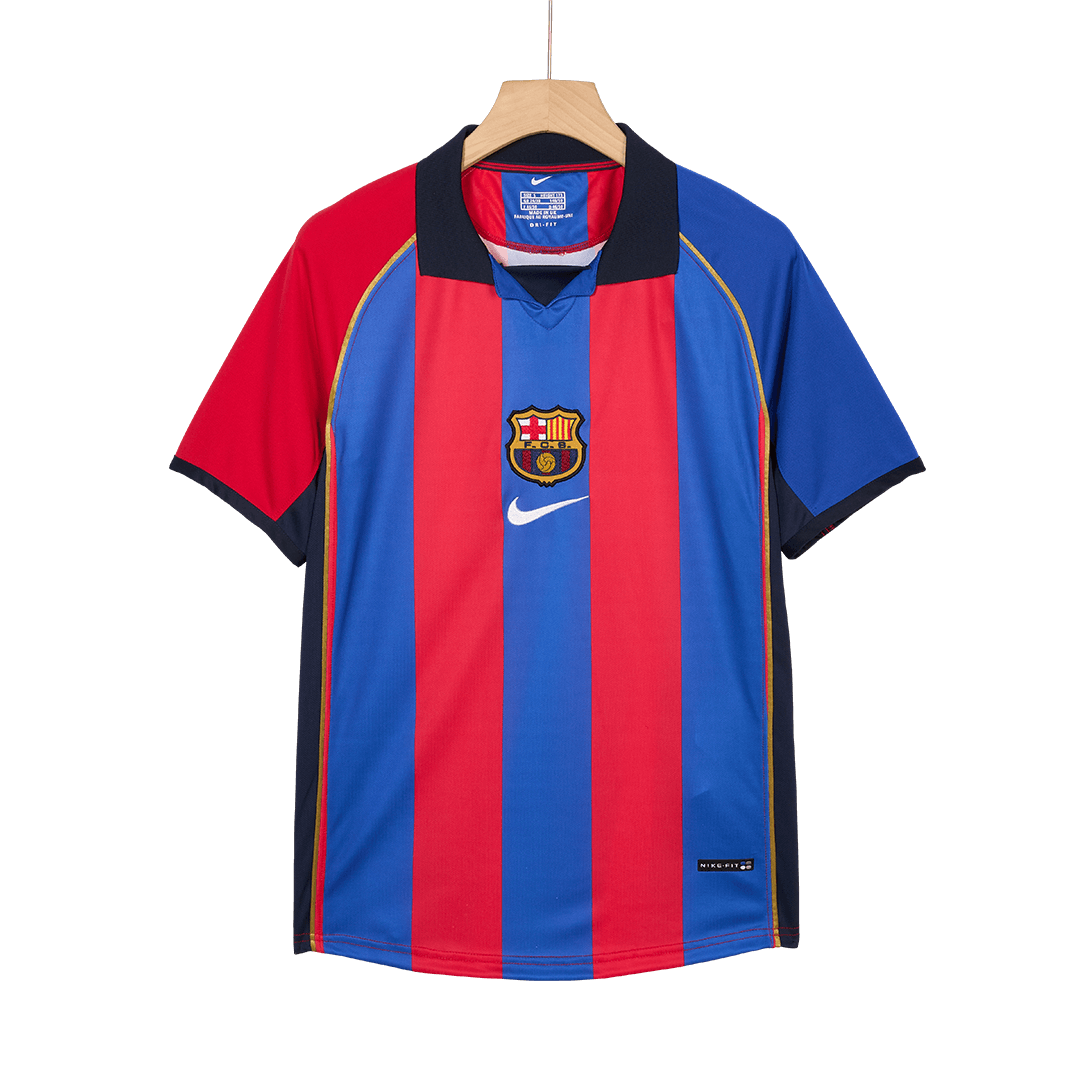 Retro RIVALDO #10 2001/02 Barcelona soccer jersey Go Soccer World Shop